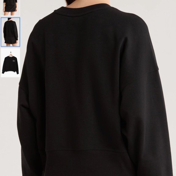 CALVIN KLEIN PERFORMANCE Triple Logo Cotton Blend Sweatshirt, size M - Picture 2 of 10